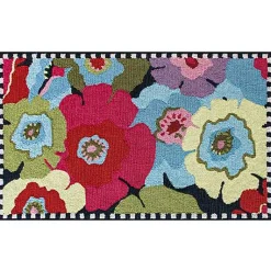 Always Flowers Indoor/Outdoor Rug - 2'3 x 3'9