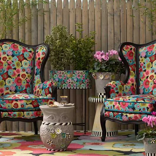 Always Flowers Indoor/Outdoor Rug - 8' x 10'