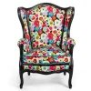 Always Flowers Outdoor Wing Chair