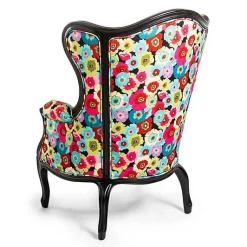 Always Flowers Outdoor Wing Chair