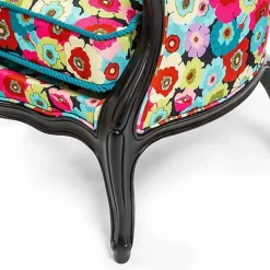 Always Flowers Outdoor Wing Chair