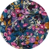 Aurora Floral Royal 6' Round Rug