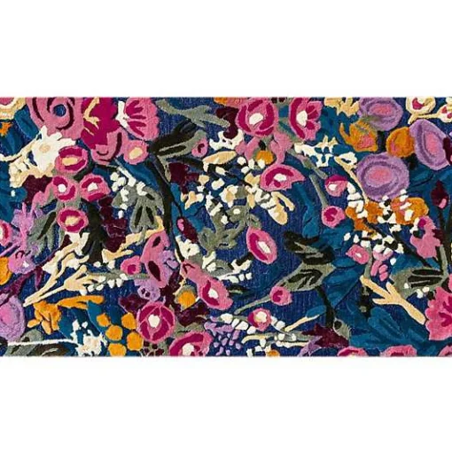 Aurora Floral Royal 3' x 5' Rug