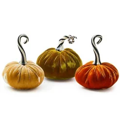 Autumnology Coffee Twisted Stem Velvet Pumpkin