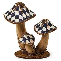 Autumnology Small Velvet Mushroom Trio