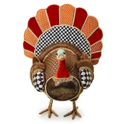 Autumnology Velvet Turkey Figurine