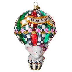 Baby's First Balloon Glass Ornament