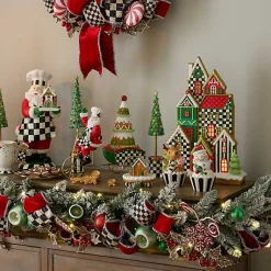 Bake Shop Gingerbread House Cloche