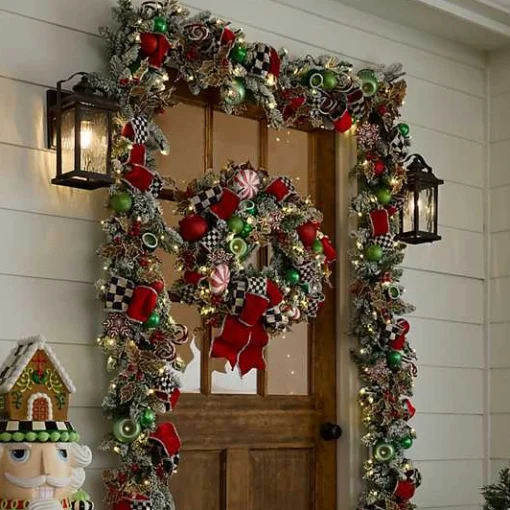 Bake Shop Illuminated 28 Wreath
