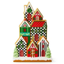 Bake Shop Illuminated Gingerbread Village