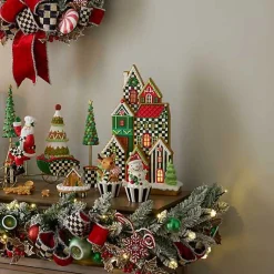 Bake Shop Illuminated Gingerbread Village
