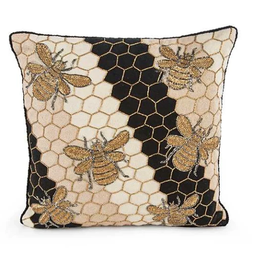 Beekeeper Throw Pillow
