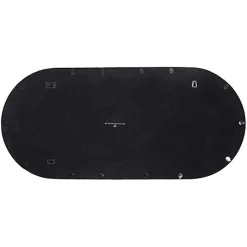 Black Tie Oval Wall Mirror