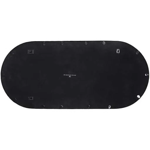 Black Tie Oval Wall Mirror