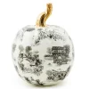 Black Toile Small Pumpkin
