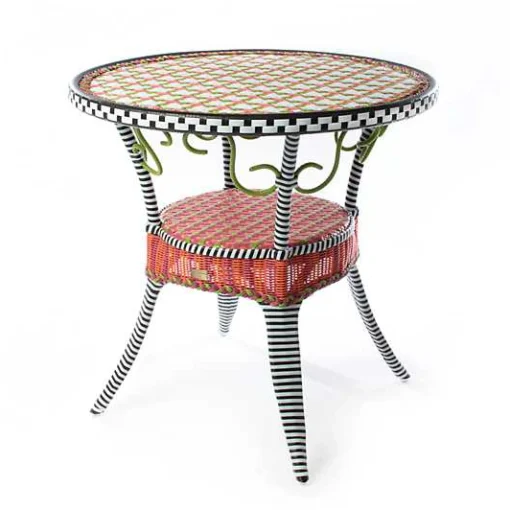Breezy Poppy Outdoor Cafe Table