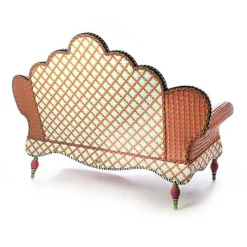 Breezy Poppy Outdoor Loveseat