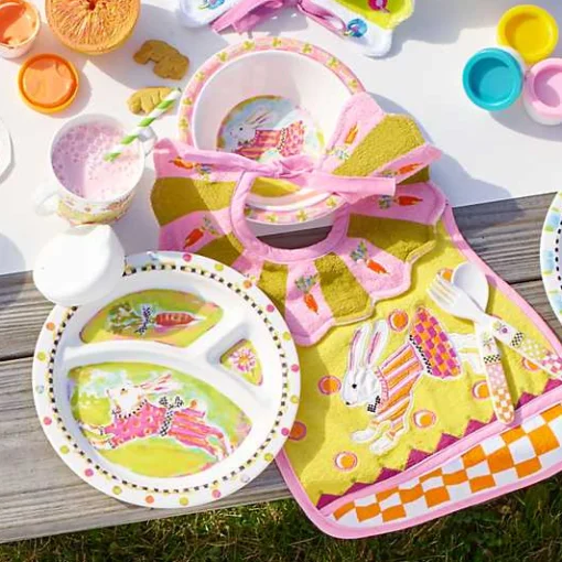 Bunny Toddler's Dinnerware Set