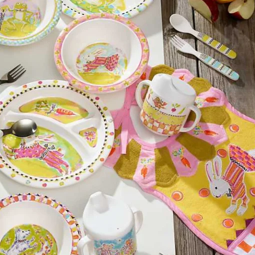 Bunny Toddler's Dinnerware Set
