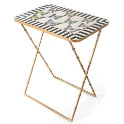 Butterfly Collection Cocktail Trays, Set of 4