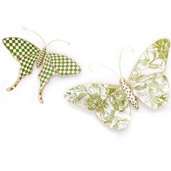 Butterfly Duo Wall Decor - Green