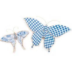 Butterfly Duo Wall Decor - Blue