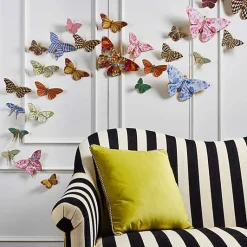 Butterfly Duo Wall Decor - Blue