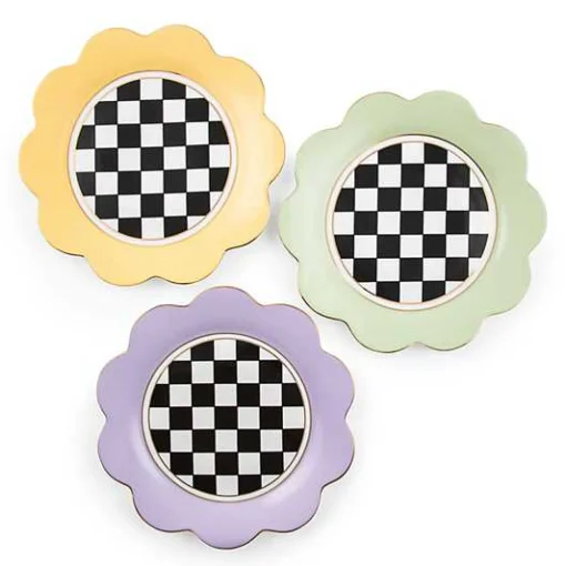 Butterfly Toile Pistachio Dinner Plate
