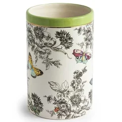 Butterfly Toile Short Vase