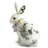 Butterfly Toile Tall Rabbit