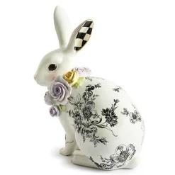 Butterfly Toile Tall Rabbit