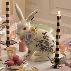 Butterfly Toile Tall Rabbit