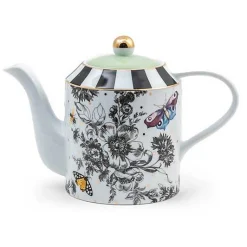 Butterfly Toile Teapot