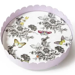 Butterfly Toile Tray