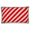 Candy Stripe  Checks Lumbar Pillow