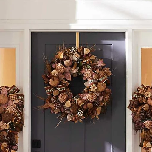 Capiz Deer Wreath Hanger