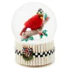 Cardinal Snow Globe