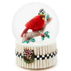 Cardinal Snow Globe
