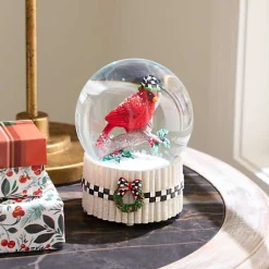 Cardinal Snow Globe