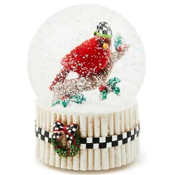 Cardinal Snow Globe