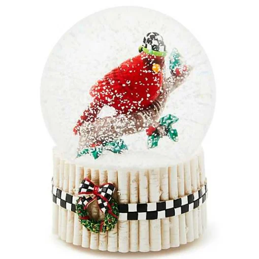 Cardinal Snow Globe