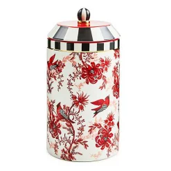 Cardinal Toile Canister