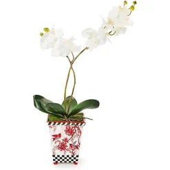 Cardinal Toile Large Orchid