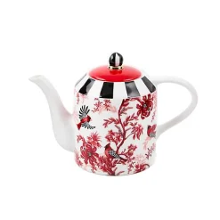 Cardinal Toile Teapot