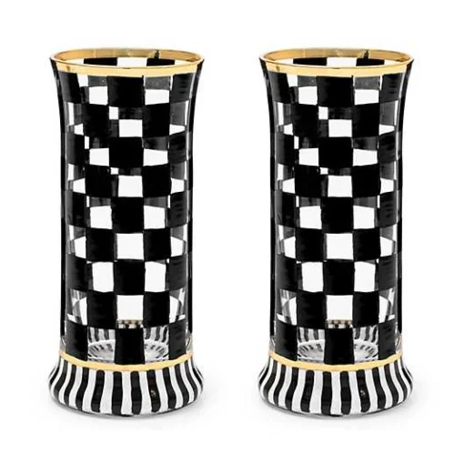 Carnival Black Highball Glass, Set of 2