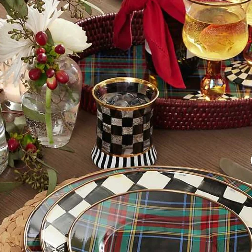 Carnival Black Tumbler Glass, Set of 2