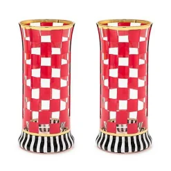 Carnival Fuchsia Highball Glass, Set of 2