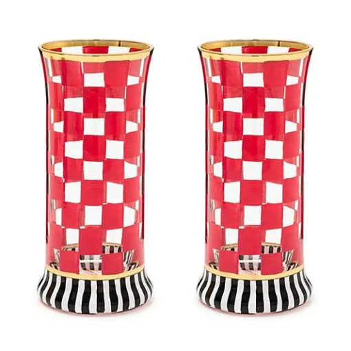 Carnival Fuchsia Highball Glass, Set of 2
