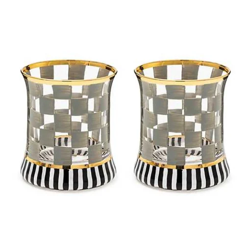 Carnival Sterling Tumbler Glass, Set of 2
