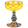 Carnival Yellow Coupe Glass